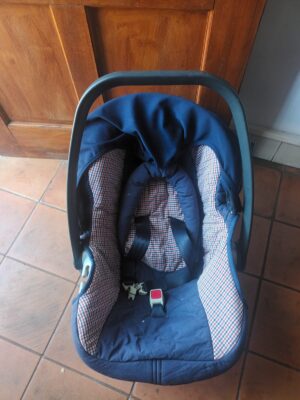 Blue & Red Check Baby Carrier