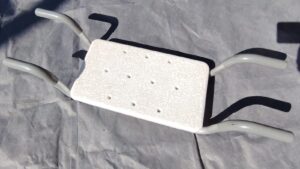 Bath top narrow seat/caddy